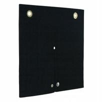Vevor suvirinimo antklodė vamzdynams iš anglies pluošto 305x305x3mm, juoda