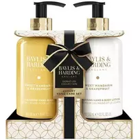 „Baylis & Harding“ „Sweet Mandarin & Grapefruit“ rankų priežiūros rinkinys – dovanų rinkinys rankų priežiūrai (2 vnt.)