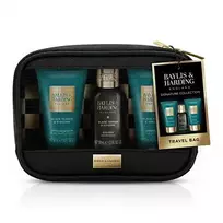 „Baylis & Harding“ vyrų kūno priežiūros rinkinys (juodieji pipirai ir ženšenis) – dovanų rinkinys maišelyje (3 vnt.)