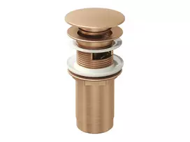 Praustuvo sifono vožtuvas Ravak Click-Clack, Rose Gold Brushed