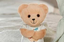 Zapf Creation BABY born for babies Teddy 26cm, soft toy light brown