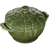 Kepimo forma su dangčiu Staub Mini Cococotte, žalia sp., 13 cm x 13 cm, 0.47 l