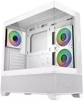 Cooler Master Elite 690 Wood Midi Tower Baltas