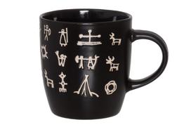 Puodelis Aurora Saami Signs, juoda sp., 0.2 l