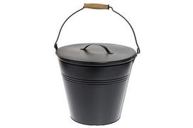 Pelenų kibiras 182978, 12 l, juoda sp.