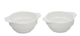 Padažinė, rinkinys Kitchen&GO, 15.3 cm x 5.8 cm, Ø 12.5 cm, balta sp., keramika