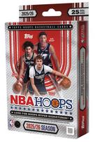 Krepšinio kortelės Topps NBA Hoops 2025/2026 Hanger Box, 25 vnt