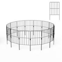 Sodo tvora, 15 vnt., 61x33 cm, juoda