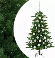 Dirbtinė Kalėdų eglutė su burbulais 150 cm 150 LED Šilta balta