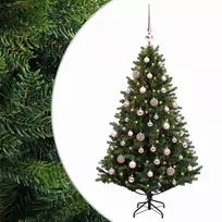 Dirbtinė kalėdinė eglutė su rutuliuku 120 cm 150 LED