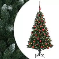 Dirbtinė Kalėdų eglutė su burbulais 150 cm 150 LED Šilta balta
