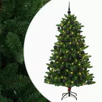 Dirbtinė Kalėdų eglutė su burbulais 210 cm 300 LED Šilta balta