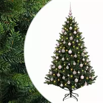 Dirbtinė kalėdinė eglutė su rutuliuku 180 cm 300 LED