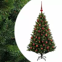 Dirbtinė Kalėdų eglutė su burbulais 150 cm 150 LED Šilta balta