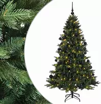 Dirbtinė kalėdinė eglutė su rutuliuku 180 cm 300 LED