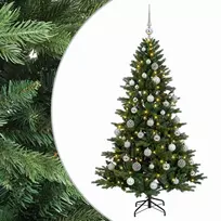 Dirbtinė kalėdinė eglutė su rutuliuku 120 cm 150 LED