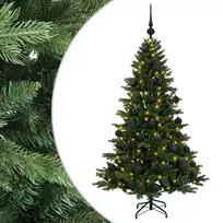 Dirbtinė kalėdinė eglutė su rutuliuku 120 cm 150 LED