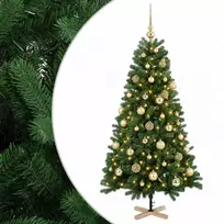 Dirbtinė kalėdinė eglutė su rutuliuku 120 cm 150 LED
