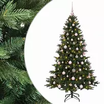 Dirbtinė kalėdinė eglutė su rutuliuku 180 cm 300 LED
