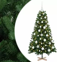 Dirbtinė kalėdinė eglutė su rutuliuku 120 cm 150 LED