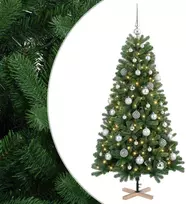 Dirbtinė kalėdinė eglutė su rutuliuku 120 cm 150 LED