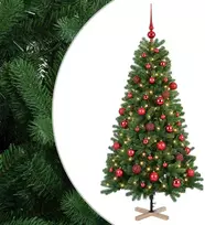 Dirbtinė kalėdinė eglutė su rutuliuku 120 cm 150 LED