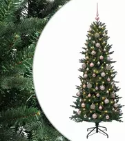 Dirbtinė kalėdinė eglutė su rutuliuku 240 cm 300 LED