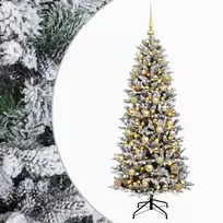 Dirbtinė kalėdinė eglutė su rutuliuku 150 cm 150 LED