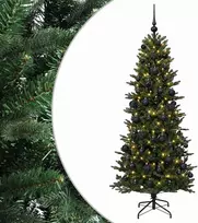 Dirbtinė kalėdinė eglutė su rutuliuku 240 cm 300 LED
