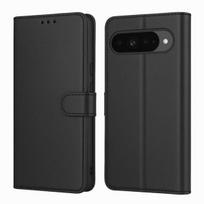 Coque už Google Pixel 10 / Pixel 10 Pro - Juodas Portfelis su Magnetine Užsklanda Kortelių Laikymui Phonillico®