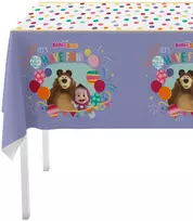 Maša ir Lokys (Masha and the Bear) staltiesė – Šventės dekoracija