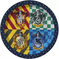 Hario Poterio vakarėlio lėkštės 23 cm – „Burtininkų pasaulis“ (Wizarding World)