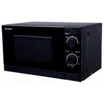 Sharp Mikrobangų krosnelė R200BKW, 800W, 20l, mechaninė, emalio danga, laikmatis, automatinis atšildymas
