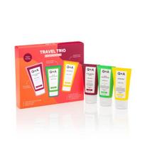 Q+A Travel Trio Bodycare Gift Set Kūno priežiūros priemonių rinkinys, 3x50ml