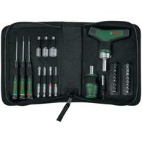 Bosch atsuktuvų rinkinys 1600A039HX, 31 vnt, 46 Nm, 36 dantų, T formos rankena, 3 preciziniai atsuktuvai, 3 galvutės