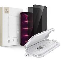 Tech-Protect OneTouch Set Spy+ grūdinto stiklo privatumo apsauga, skirta iPhone 18 Pro Max, 2 vnt.