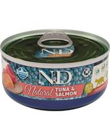 Farmina N&D Cat Natural Adult Tuna & Salmon 70 g | F022NA0131 | 8606014106305
