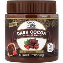 ChocZero, Tamsios kakavos lazdyno riešutų užtepėlė, 12 uncijų (340 g)