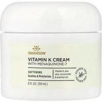 Swanson Vitamins, Vitamino K kremas su menachinonu-7, 2 fl oz (59 ml)