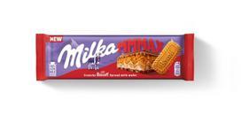 Pieninis šokoladas MILKA Biscoff iš Alpių, SWAMLK7622202365027