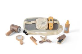 Dantoy - Barber play set in wood, 8 pcs. (5711)