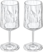 Koziol Plastikinės vyno taurės Club No. 4 Tritan 300 ml, skaidrios, 2 vnt.
