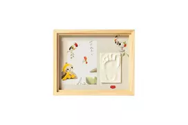 Tiny Love Simple Wooden Frame kūdikio rankyčių ir pėdučių įspaudų rinkinys