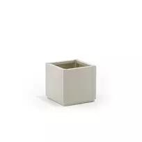 STEFANPLAST gėlių dėžė Square Ethica 36x36x35 cm balta