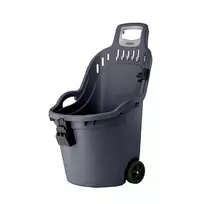 STEFANPLAST karutis Helpy Cart 50L 59,5x53x88,5cm pilkas