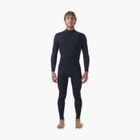 Vyriškas plaukimo kostiumas O'Neill Hyperfreak 5/4+ mm Chest Zip Full black/black