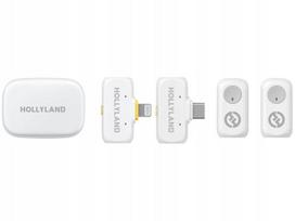 Deity Hollyland LARK A1 Combo Ivory White with USB-C RX + Lightning RX + Charging Case (6976068118411) | 6976068118411 | 6976068118411