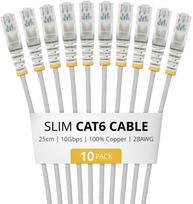 StarTech Kabel sieciowy Gray 0,25 m Cat6 U/UTP (UTP) (N6PAT25CMGRS10PK) | N6PAT25CMGRS10PK | 0065030924160