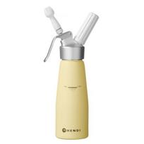 Sifonas grietinėlei HENDI 0,5 L Geltonas
