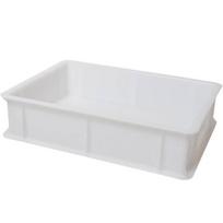 Dėžė plastikinė GENUS DEI 60x40x7 cm Balta